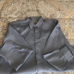 Men’s blue dress shirt